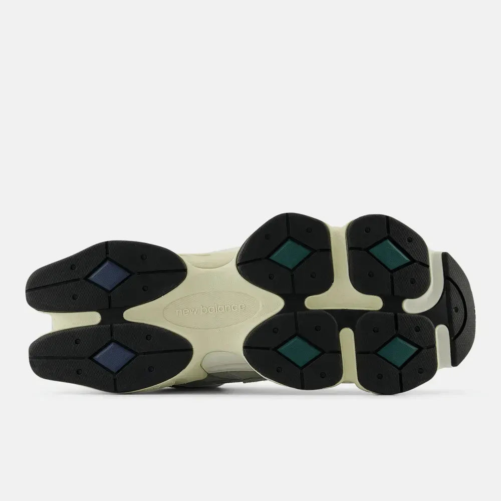 New Balance 9060 – Cinza Ardósia/Verde Azul