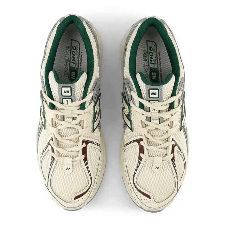 New Balance 1906R – Creme/Cinza/Verde