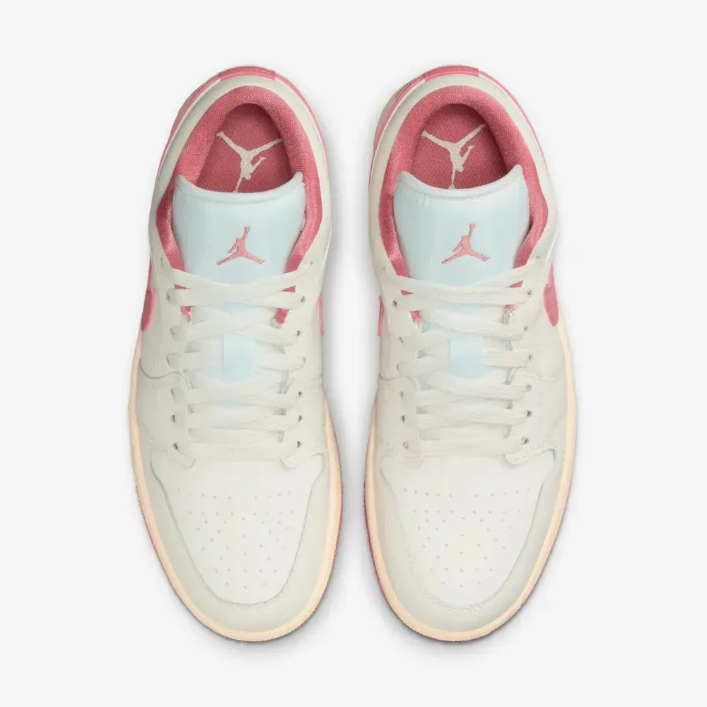 Air Jordan 1 Low - Creme/Rosa