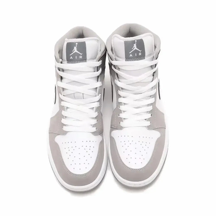 Air Jordan 1 Mid SE - Branco/Cinza