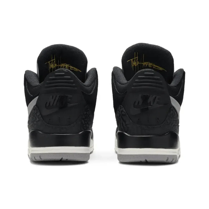 Air Jordan 3 Tinker - Preto Cimento/Dourado