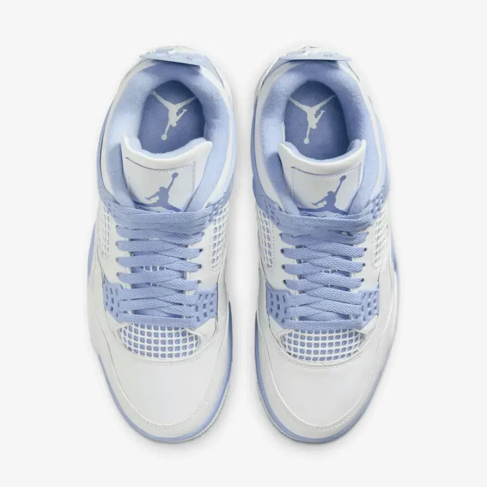 Air Jordan 4 - Branco/Azul Bebê