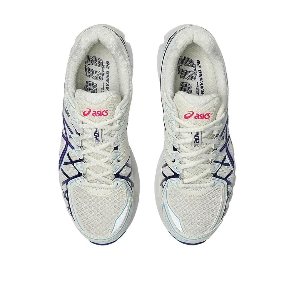 ASICS Gel Kayano 20 - Creme/Azul/Vermelho