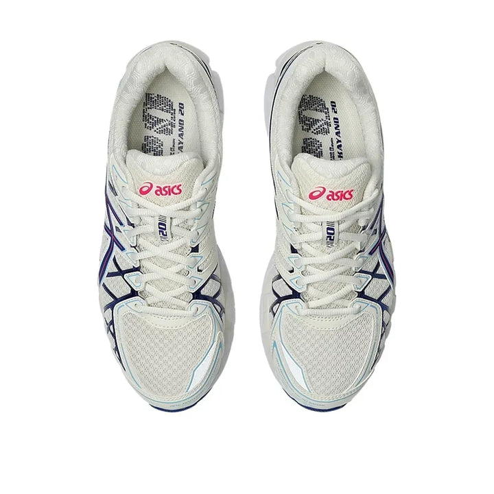 ASICS Gel Kayano 20 - Creme/Azul/Vermelho