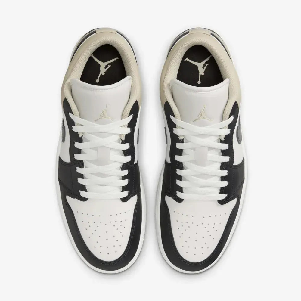 Air Jordan 1 Low - Branco/Preto/Creme