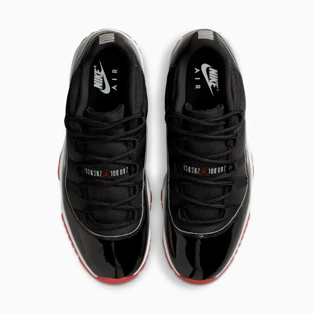Air Jordan 11 Low - Preto/Vermelho
