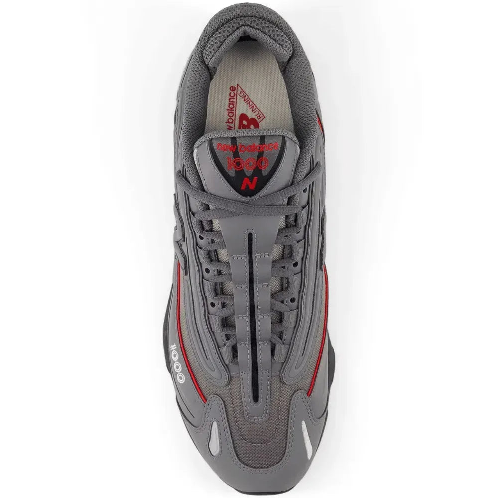 New Balance 1000 – Cinza/Vermelho