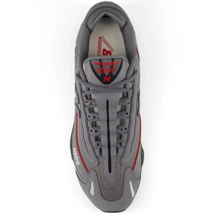 New Balance 1000 – Cinza/Vermelho