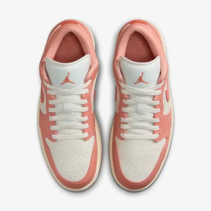 Air Jordan 1 Low - Branco/Rosa