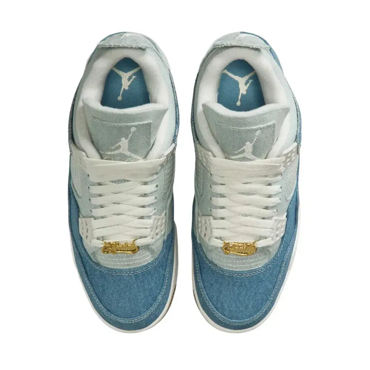 Air Jordan 4 - Jeans Azul Caribe