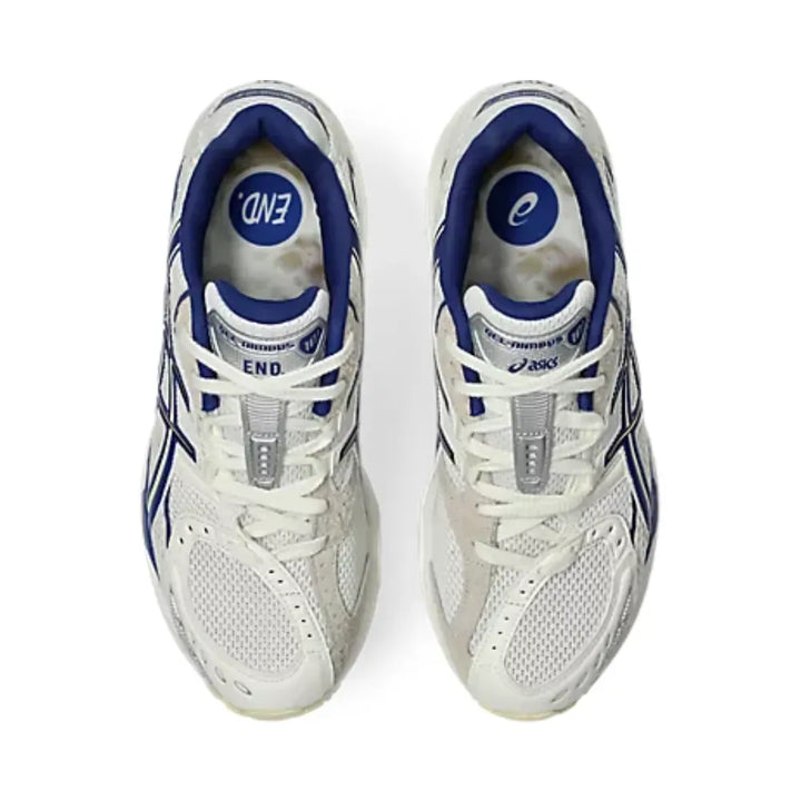 Asics Nimbus 10.1 x END – Branco/Azul Escuro