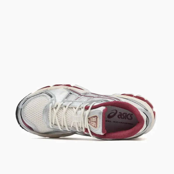 Asics Gel-Kayano 12.1 - Prata/Vermelho
