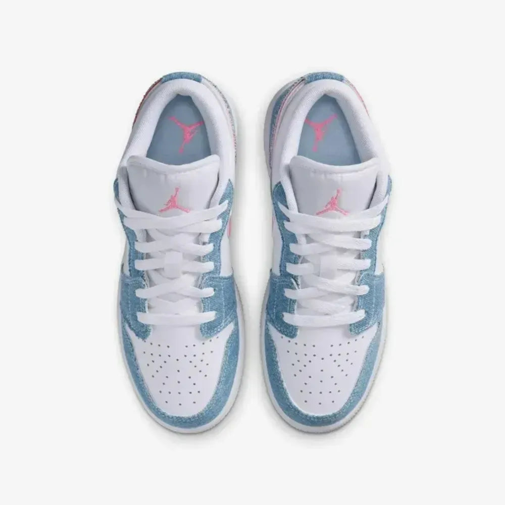 Air Jordan 1 Low SE GS - Azul/Branco