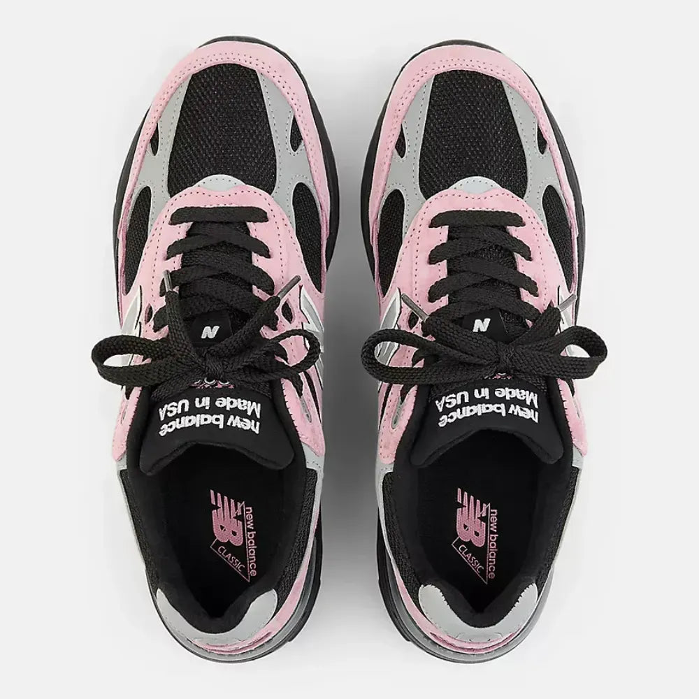 New Balance Made in USA 993 - Rosa/Preto/Cinza
