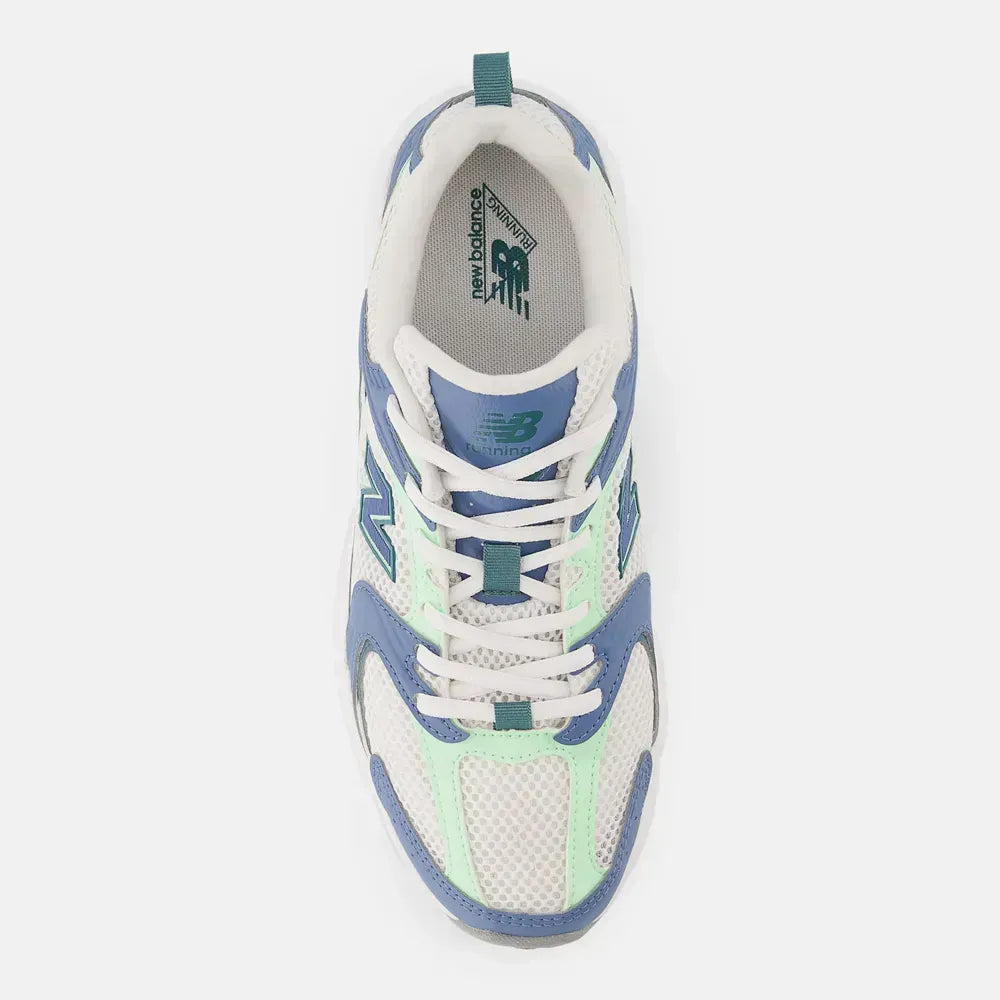 New Balance 530 – Branco/Azul/Menta