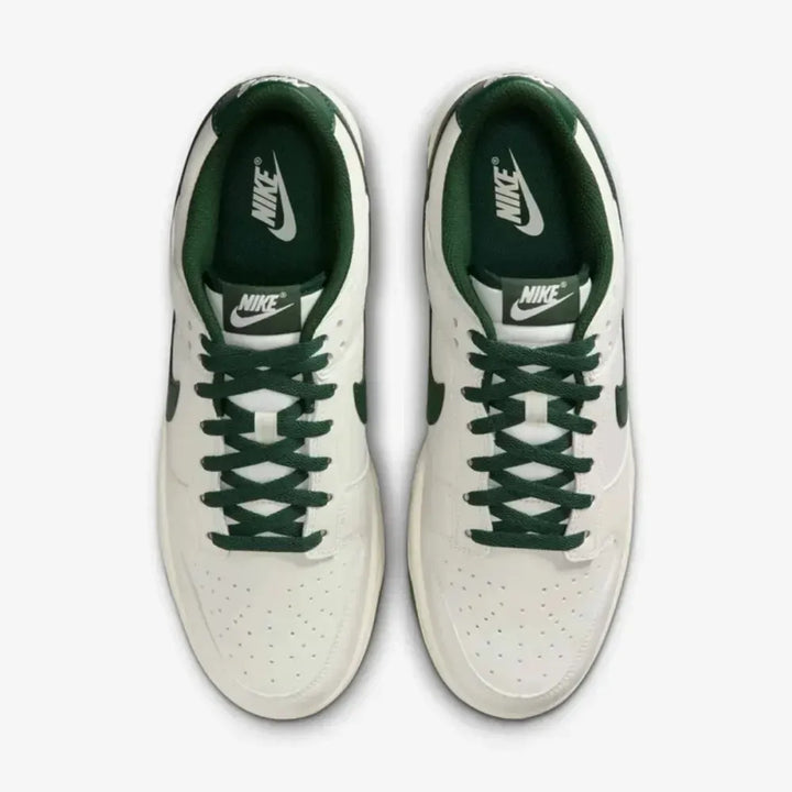 Nike Dunk Low - Branco/Verde Escuro