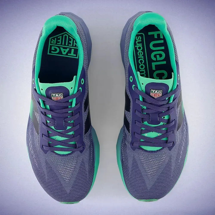 Tag Heuer x New Balance SC Elite v5 - Azul/Roxo