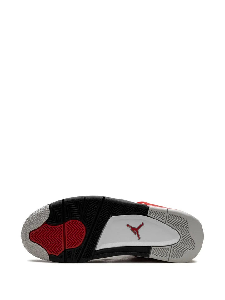 Air Jordan 4 - Branco/Vermelho/Preto