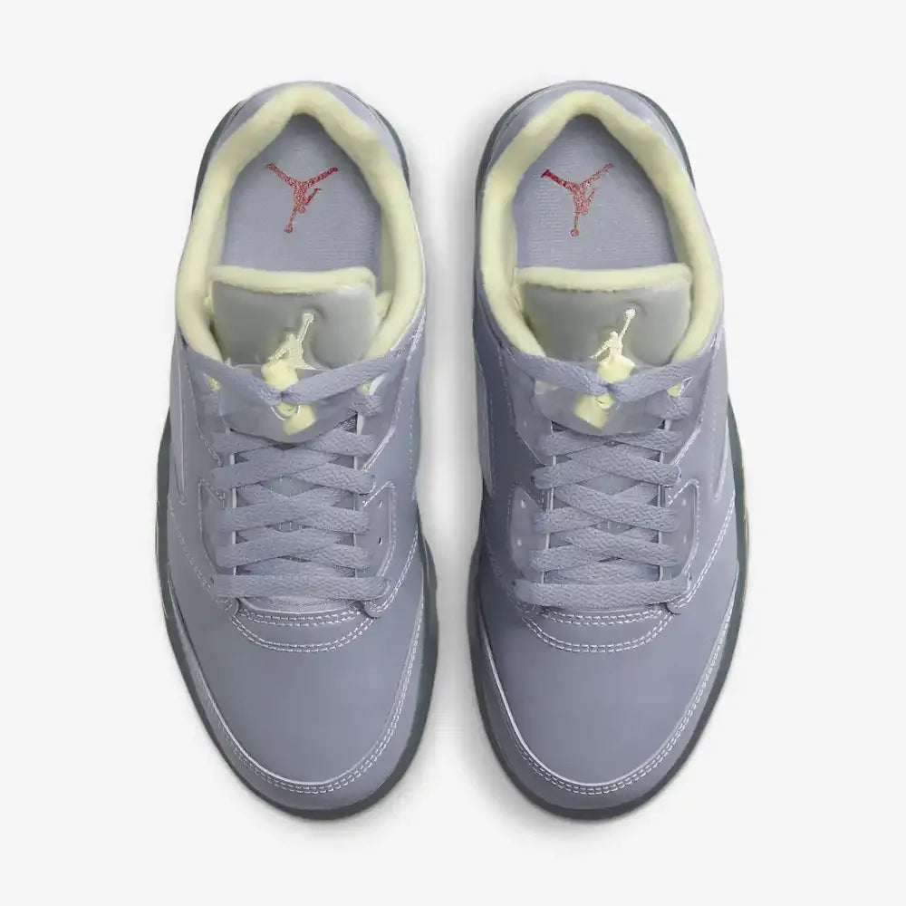 Air Jordan 5 Low - Cinza Azulado