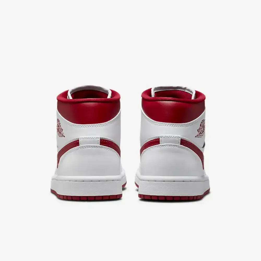 Jordan 1 Mid Reverse Chicago - Branco/Vermelho