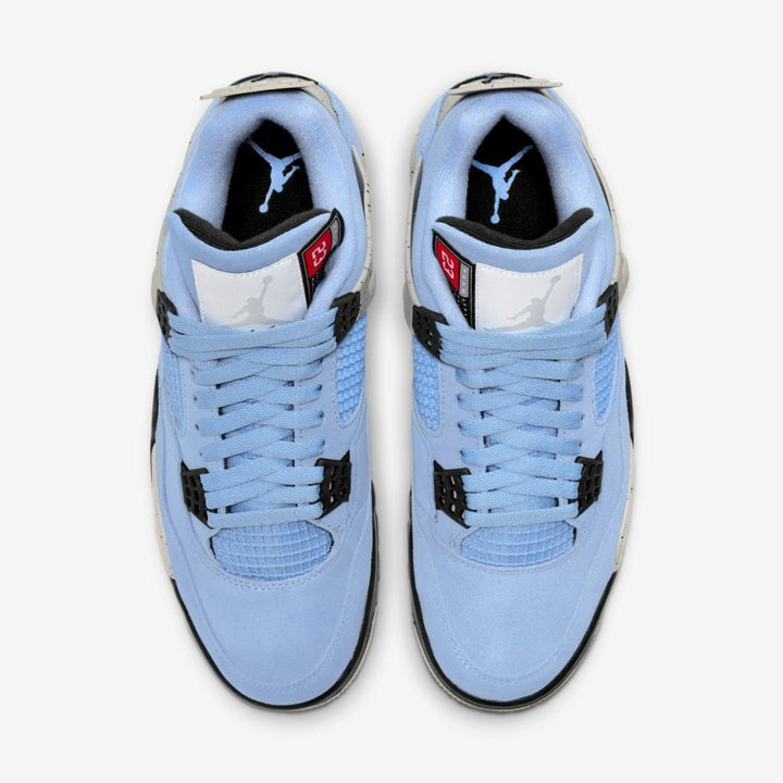 Air Jordan 4 - Azul Bebê/Cinza Claro/Preto