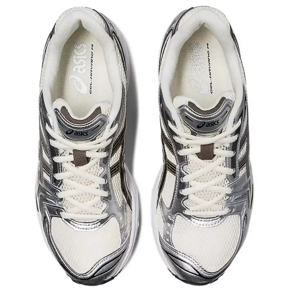 Asics Gel Kayano 14 - Creme/Preto Metálico