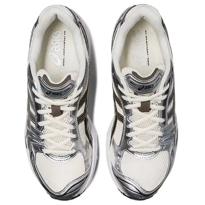 Asics Gel Kayano 14 - Creme/Preto Metálico