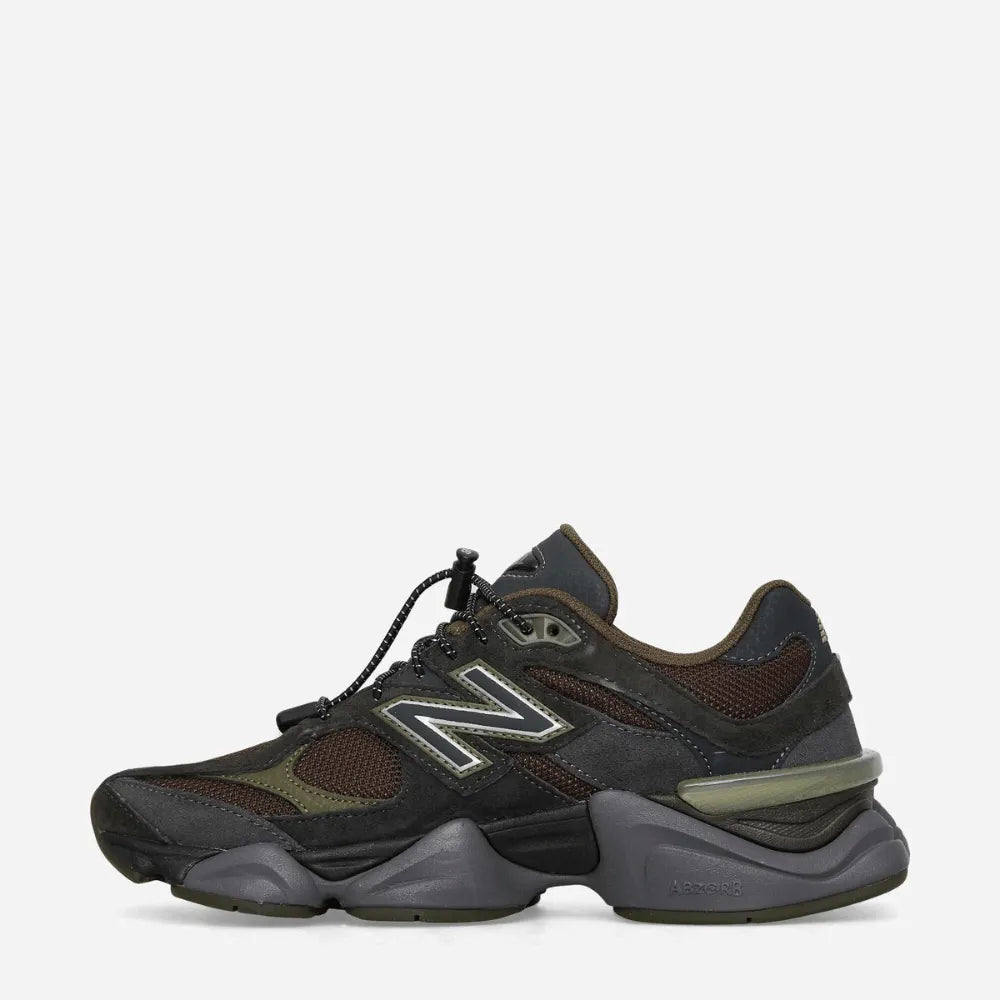 New Balance 9060 – Preto/ Verde escuro