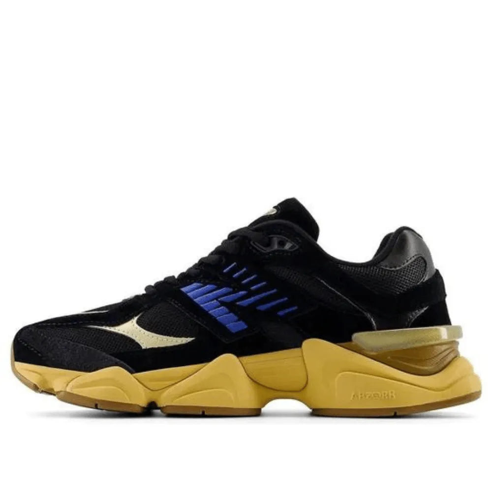 New Balance 9060 - Preto/Amarelo/Azul Marinho
