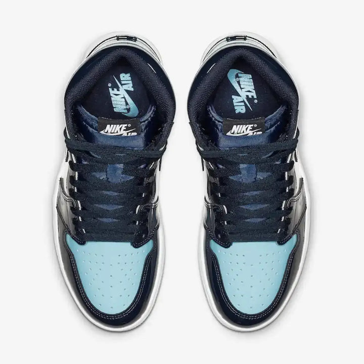 Jordan 1 Retro High UNC Patent - Azul Envernizado