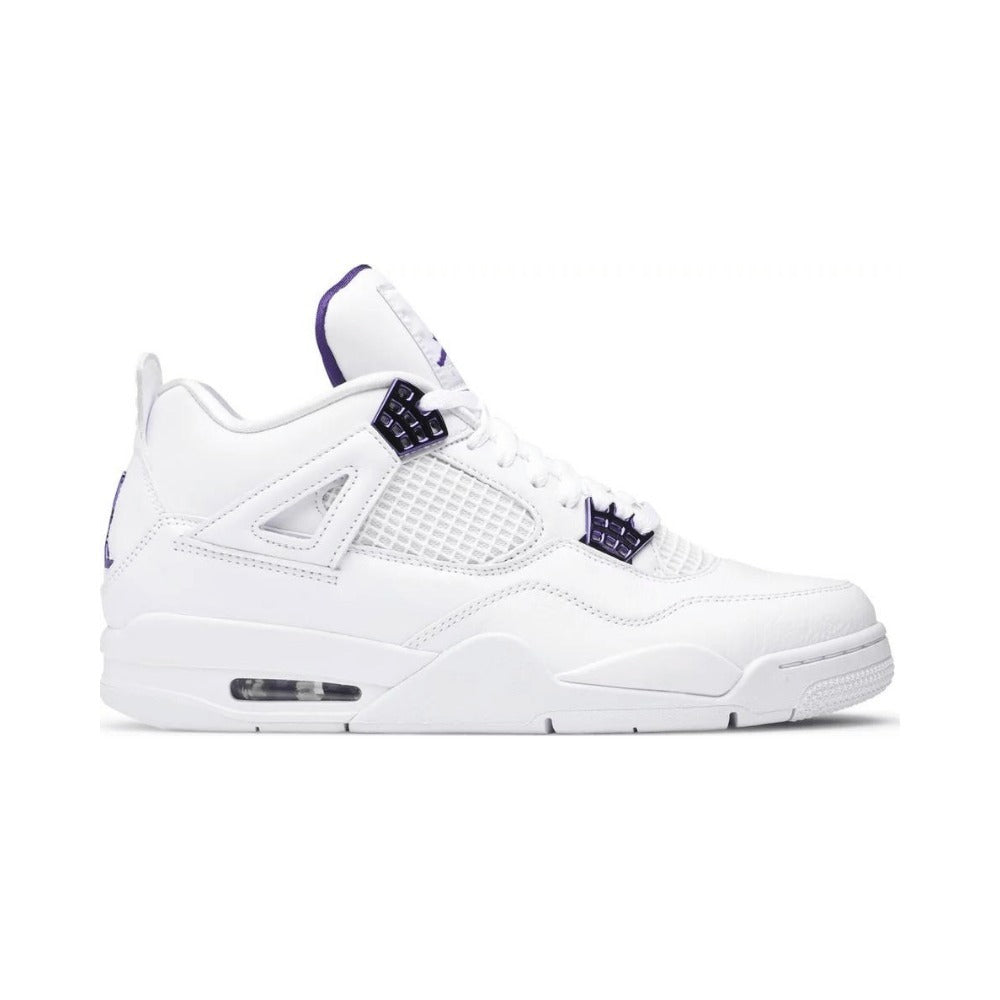 Air Jordan 4 - Branco/Roxo