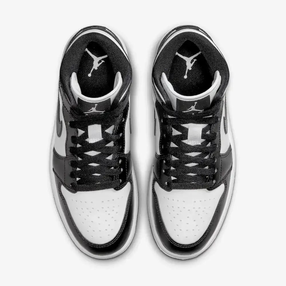 Jordan 1 Mid Panda - Preto/Branco