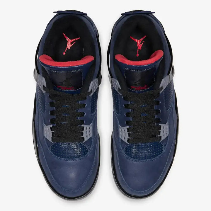 Air Jordan 4 - Azul Oxford/Preto