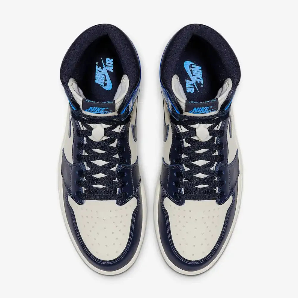 Jordan 1 Retro High Obsidian UNC