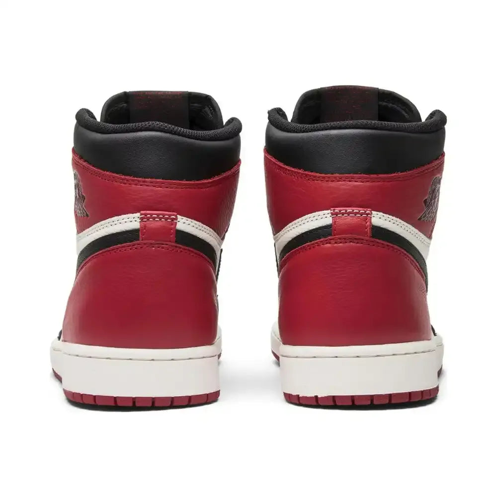 Jordan 1 Retro High Bred Toe - Branco/Preto/Vermelho
