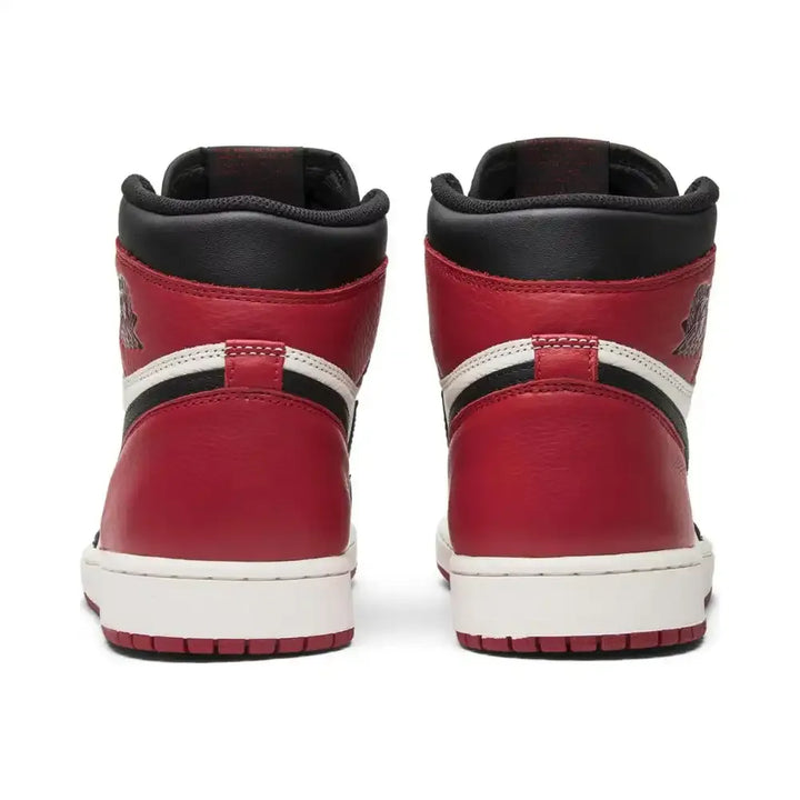 Jordan 1 Retro High Bred Toe - Branco/Preto/Vermelho
