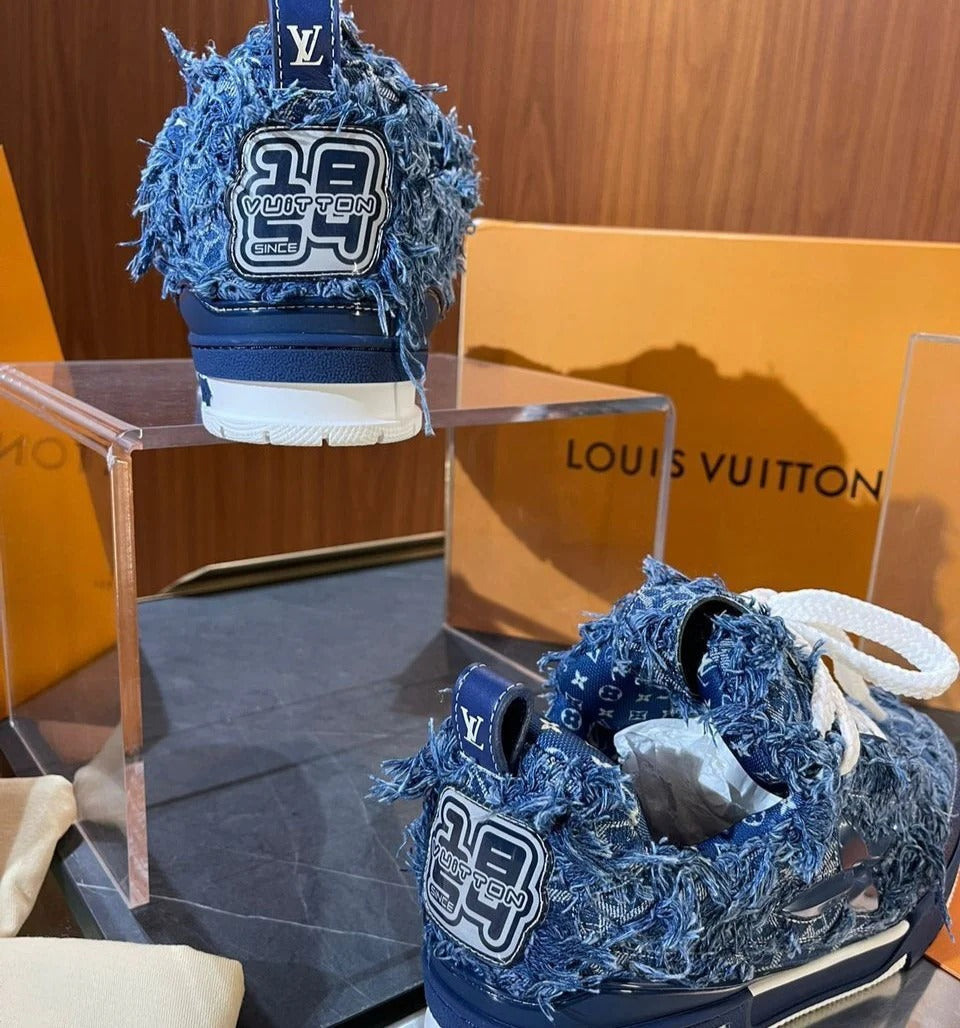 Louis Vuitton LV Skate – Denim Monogram Azul