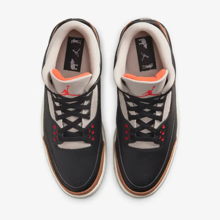 Air Jordan 3 - Branco/Laranja