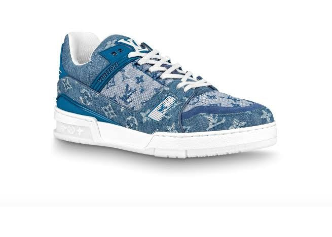 Louis Vuitton Trainer Sneaker – Denim Monogram