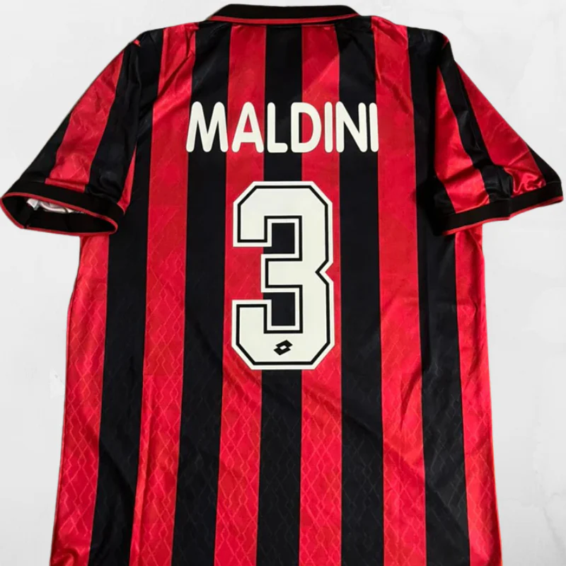 Camisa Retrô Milan 1995/96 - Paolo Maldini #3