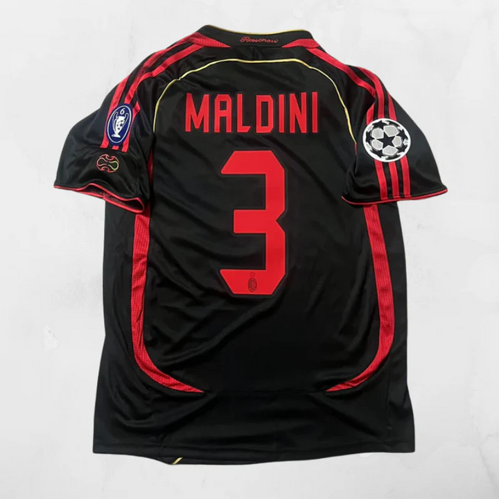 Camisa Retrô Milan 2006/07 Third - Paolo Maldini #3 (+Patches)