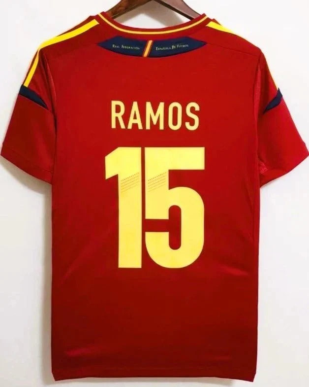 Camisa Retrô Espanha 2012/13 Home - RAMOS #15