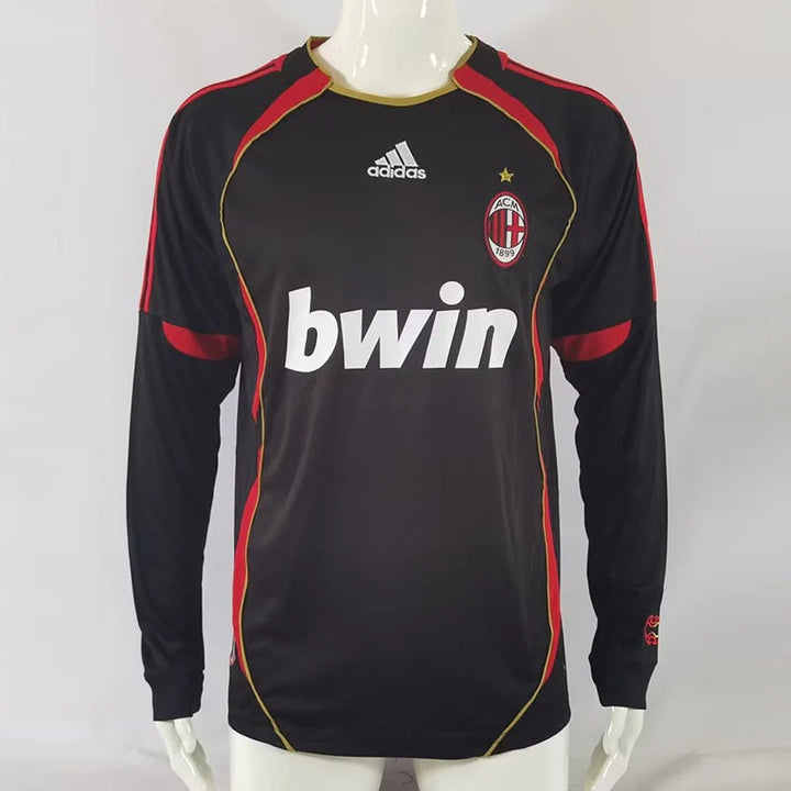 Camisa Retrô AC Milan 2006 Third - Manga Longa
