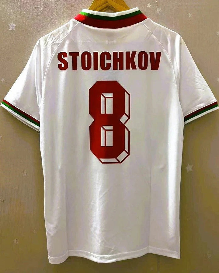 Camisa Retrô Bulgária 1994/95 Home - STOICHKOV #8