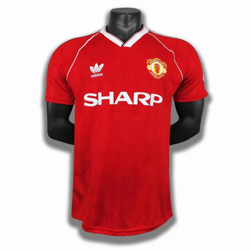 Camisa Retrô Manchester United 1988/90 Home