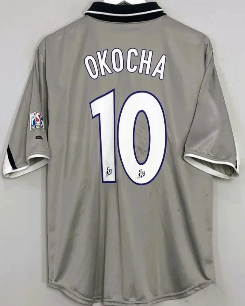 Camisa Retrô PSG 00/01 Away - OKOCHA #10