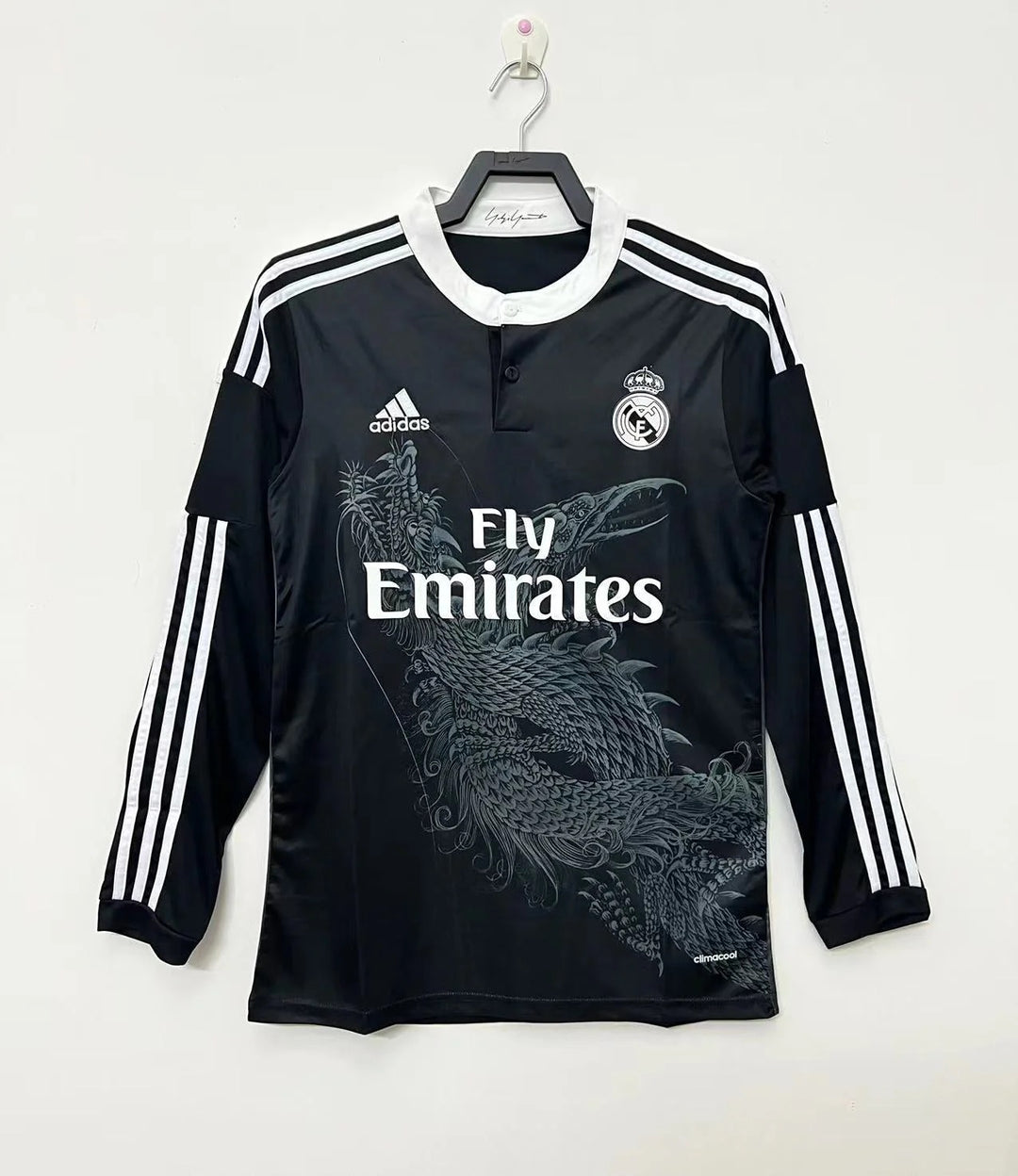 Camisa Retrô Real Madrid 2014/15 Third - Manga Longa