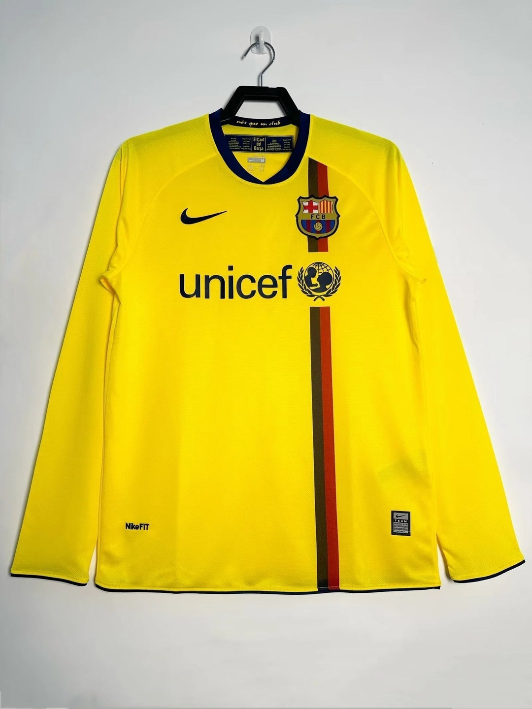 Camisa Retrô Barcelona 2008/09 Away - Manga Longa