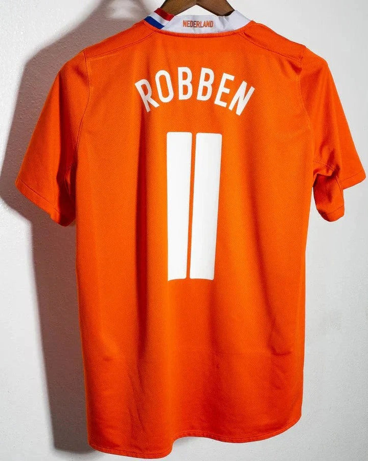 Camisa Retrô Holanda 2008/09 Home - ROBBEN #11