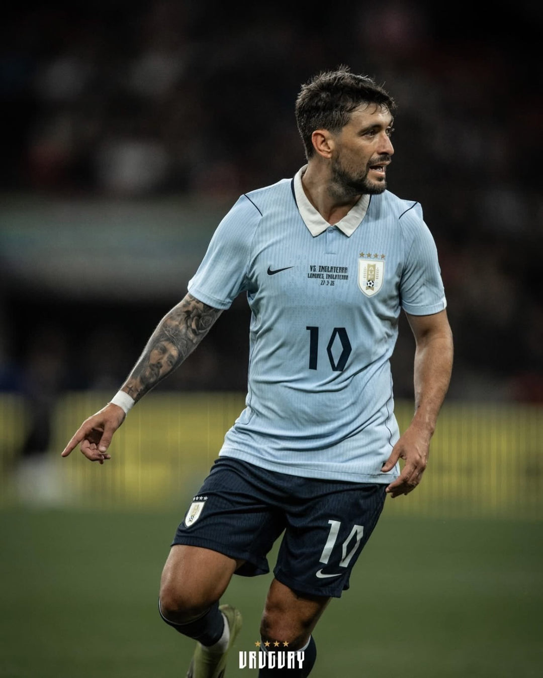 Camisa Uruguai Home 2026 - Versão Jogador